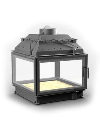 Каминная топка П4С 800